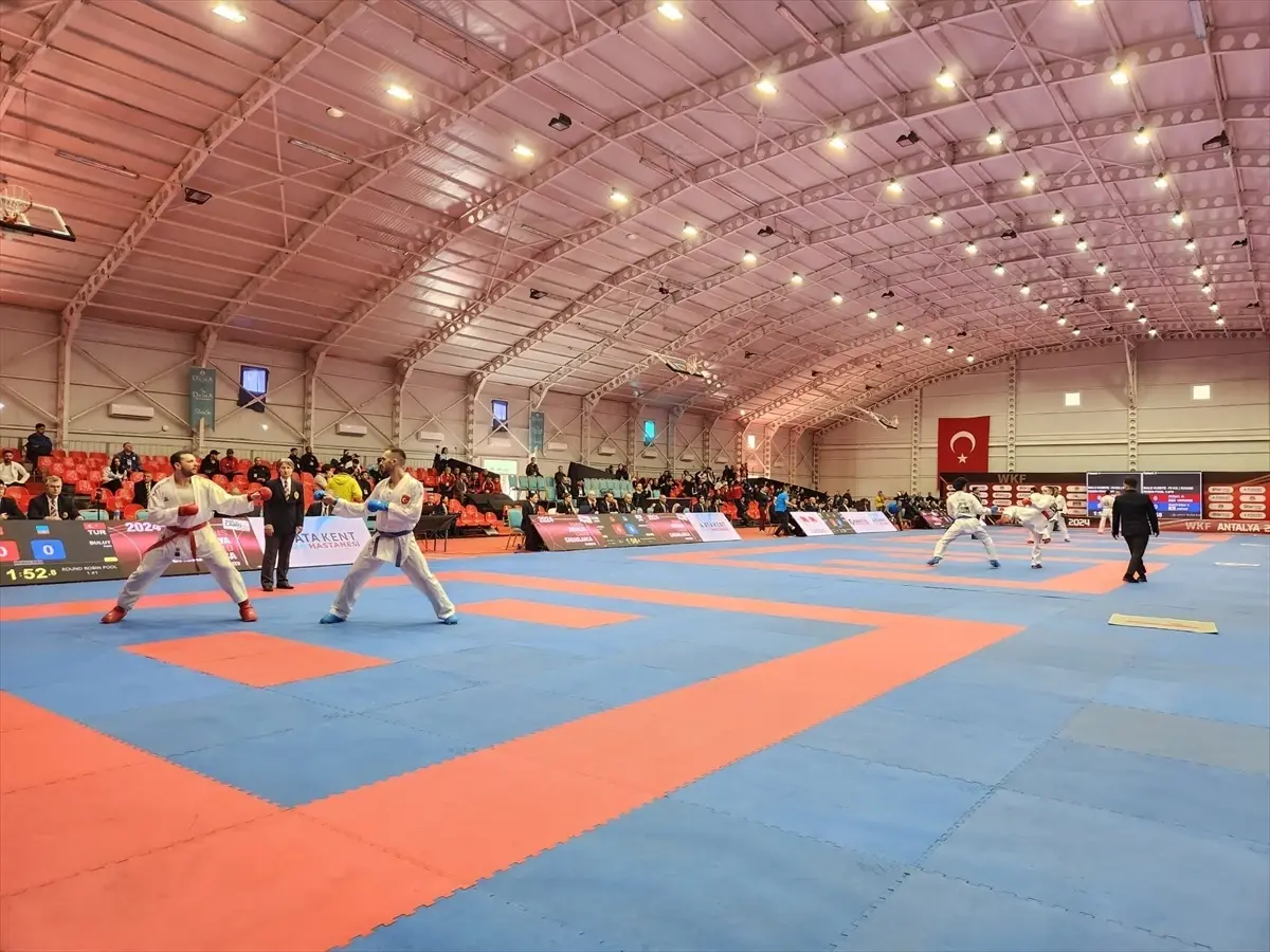 Karate 1 Premier Lig'in İkinci Ayağı Antalya'da Başladı