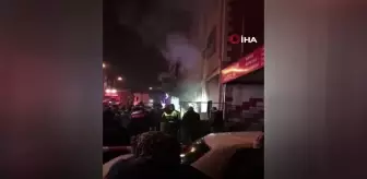 Maltepe'de korkutan iş yeri yangını