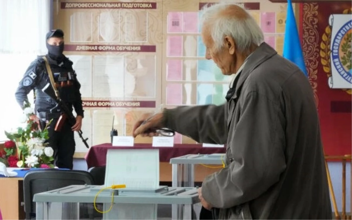 Rusya'da seçimler başladı: Kırım ve işgal edilen bölgelerde sandık kuruldu, Belgorod'da oy kullanma merkezinde patlama meydana geldi
