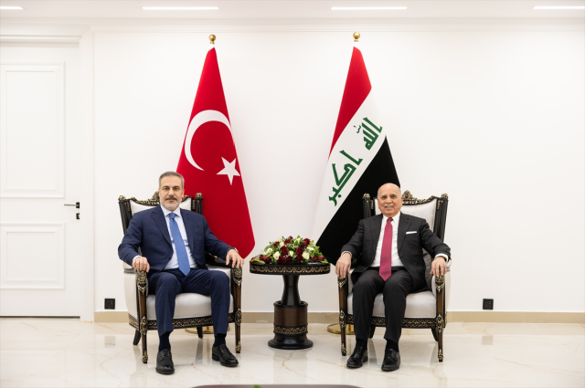 Dışişleri Bakanı Hakan Fidan ve Irak Dışişleri Bakanı Fuad Hüseyin