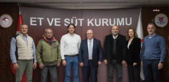 TÜSEDAD Genel Başkanı Sencer Solakoğlu, ESK Genel Müdürü Mustafa Kayhan ile görüştü
