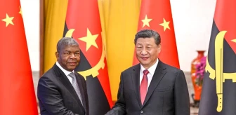 Çin Cumhurbaşkanı Xi Jinping, Angola Cumhurbaşkanı Joao Lourenco ile görüştü