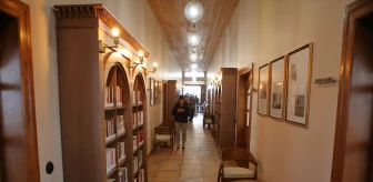 Çorum'da Tarihi Bina Millet Kütüphanesi Olarak Hizmet Vermeye Başladı