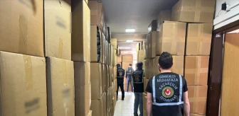 Mersin ve Ankara'da 252 Milyon Liralık Kaçakçılık Operasyonu