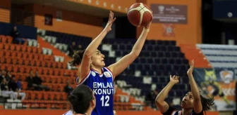 Çukurova Basketbol Mersin, Emlak Konut'u mağlup etti