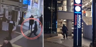 Marmaray istasyonunda güvenlik görevlisine bıçaklı saldırı