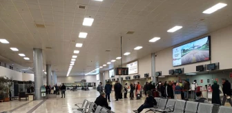 Samsun Çarşamba Havalimanı'nda Şubat Ayında 112 Bin 182 Yolcuya Hizmet Verildi