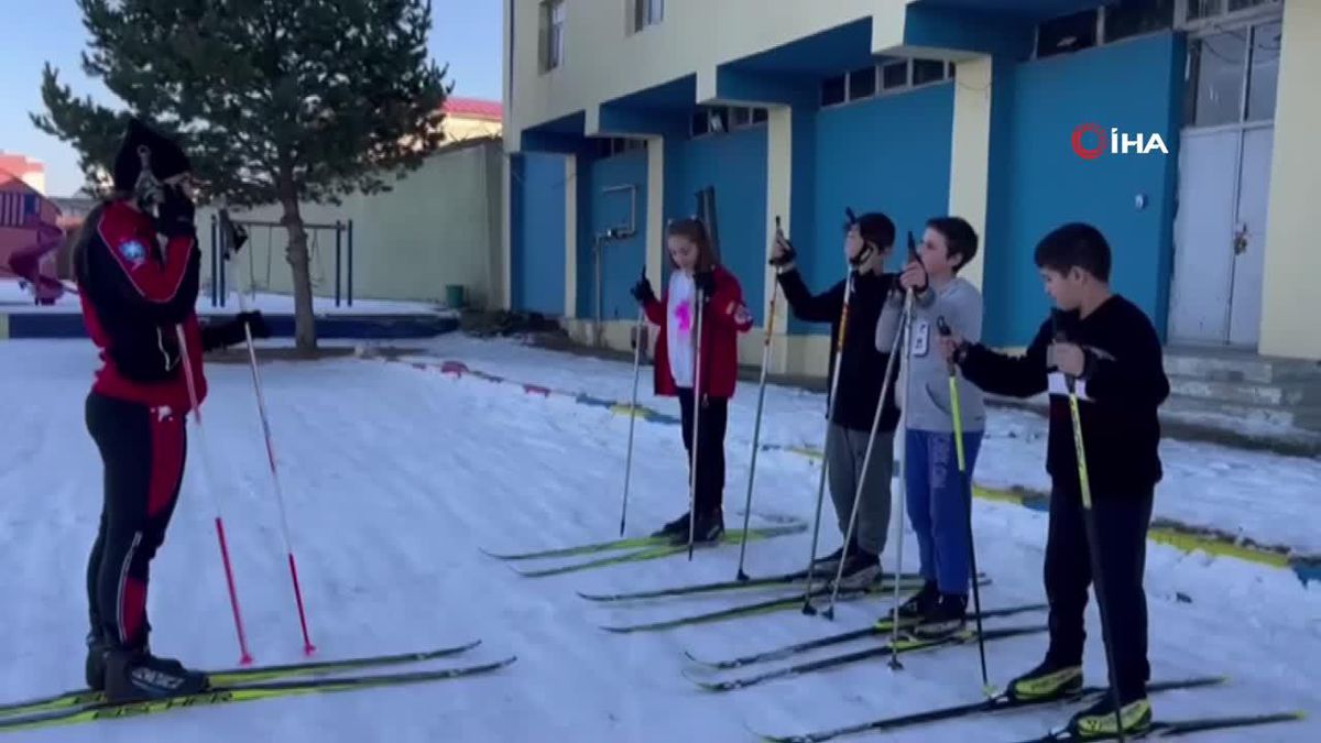 Ağrılı milli kayakçı, kız çocuklarına umut oluyor