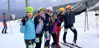 Dağ Kayağı Gençler ve Büyükler Türkiye Şampiyonası Erzincan'da Yapıldı