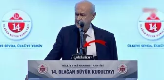 MHP'de büyük kurultay günü! Talihsiz kaza nedeniyle kürsüye kol askısıyla çıkan Bahçeli, İmamoğlu'nu hedef aldı