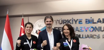 Türkiye 1 Kadın Milli Takımı Avrupa Takımlar 3 Bant Bilardo Şampiyonası'nda Gümüş Madalya Kazandı
