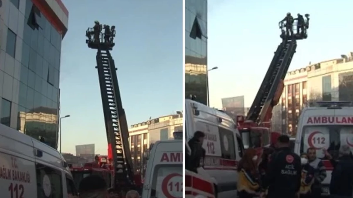 Bayrampaşa'da bina yangını: 1 yaralı, 19 kişi kurtarıldı
