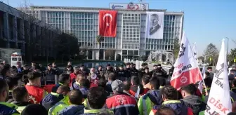 İstanbul Enerji A.Ş. İşçileri Maaş Zammı Taleplerini Protesto Etti