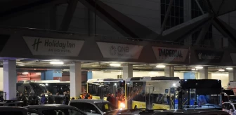 Fenerbahçe Trabzonspor maçının ardından güvenlik önlemleriyle ayrıldı