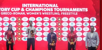 Türkiye, Uluslararası Şampiyonlar Güreş Turnuvası'nda kadınlarda şampiyon oldu
