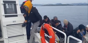 Bodrum açıklarında 33 düzensiz göçmen kurtarıldı, 67 göçmen yakalandı