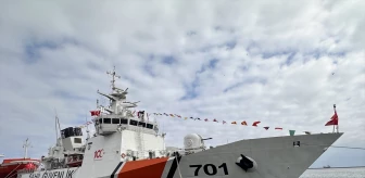 Sahil Güvenlik Arama Kurtarma Gemisi Samsun'a geldi