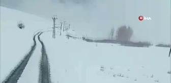 Bitlis'te 45 köy yolu kardan ulaşıma kapandı