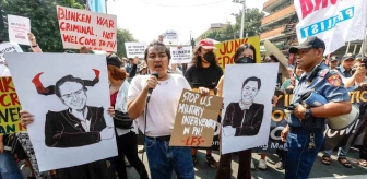 ABD Dışişleri Bakanı Blinken Filipinler'de Protesto Edildi