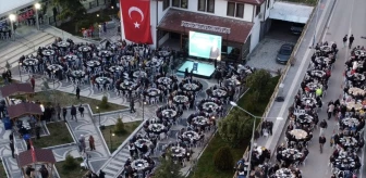 Bursa Büyükşehir Belediyesi tarafından Harmancık'ta geleneksel iftar yemeği düzenlendi