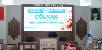 Çubuk Belediyesi Çölyak Hastalarına Gıda Paketi Dağıttı
