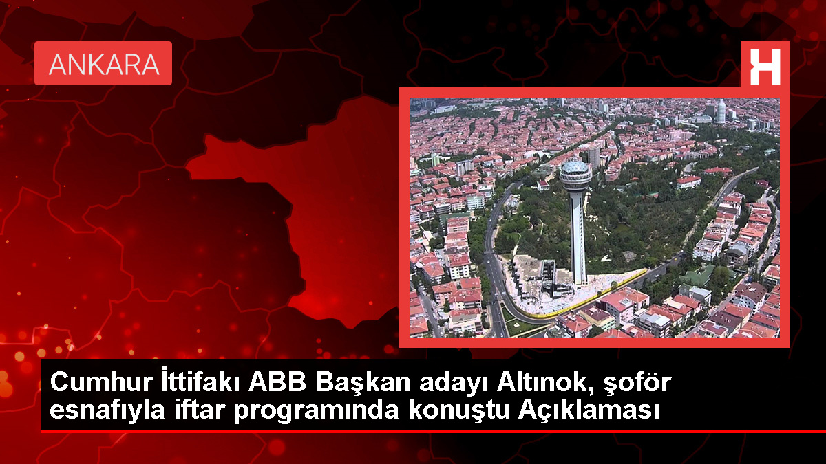 Turgut Altınok: Belediye başkanı şehrin geleceğini yönetir