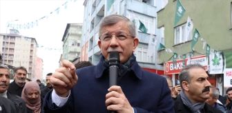 Ahmet Davutoğlu Ağrı'da Seçim İrtibat Bürosunun Açılışını Yaptı
