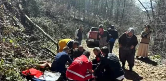Pamukova'da mahsur kalan vatandaşa UMKE ekibi yardım etti