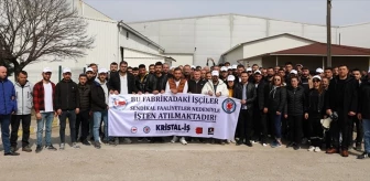Merzifon'da İşçiler İşten Çıkarılmalarını Protesto Etti