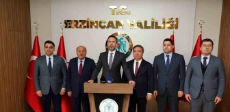 Enerji Bakanı Alparslan Bayraktar, Vali Hamza Aydoğdu'yu ziyaret etti