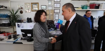 Bartın Belediye Başkanı Hüseyin Fahri Fırıncıoğlu Esnaf Ziyaretinde