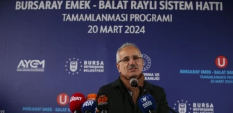 Ulaştırma ve Altyapı Bakanı: Bursa-Ankara YHT Hattı 2022 Sonunda Açılacak