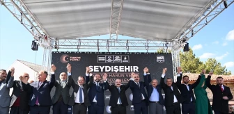 Konya'da Tarihi Merkez Seyyid Harun Veli Çevre Düzenlemesi'nin ikinci etabı açıldı