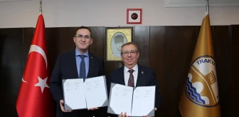 Trakya Üniversitesi ve Kosova İş ve Teknoloji Üniversitesi Arasında İş Birliği Protokolü İmzalandı