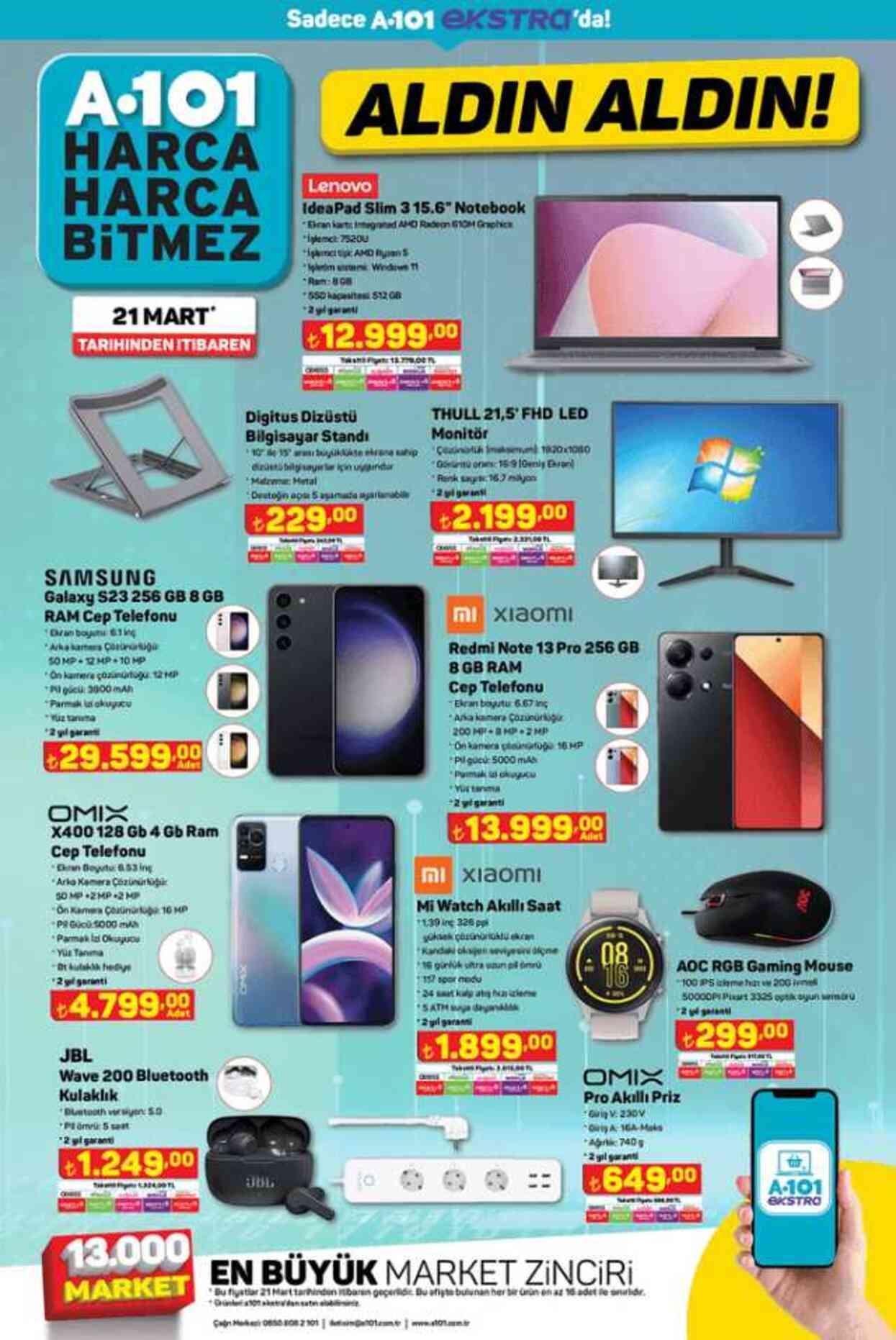 A101 AKTÜEL (21 MART) KATALOĞU | A101 kataloğunda neler var?