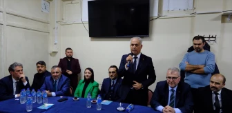 AK Parti Bilecik Belediye Başkan Adayı Mustafa Yaman Pazaryerililer Derneği'ni Ziyaret Etti