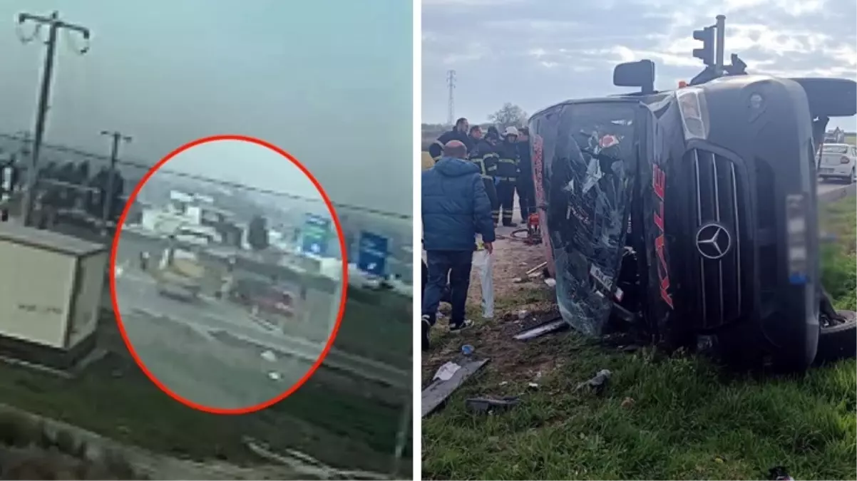 Büyük ihlal ortaya çıktı! Tekirdağ'da 5 kişinin öldüğü feci kaza kamerada