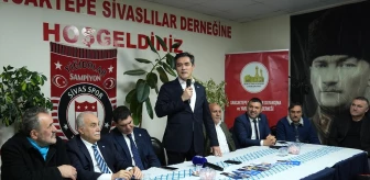 İYİ Parti İstanbul Büyükşehir Belediye Başkan Adayı Buğra Kavuncu Sancaktepe'de Ziyaretlerde Bulundu