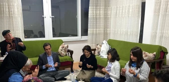 Bozyazı Kaymakamı Topsakaloğlu, vatandaşların evinde iftar yaptı