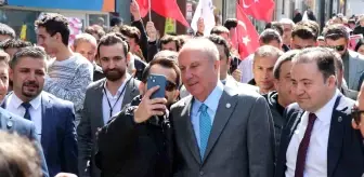 Muharrem İnce, Denizli'ye gelerek esnaf ziyaretleri yaptı