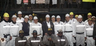 Türk-İş Genel Başkanı Ergün Atalay, Zonguldak'ta maden işçileriyle orucunu açtı