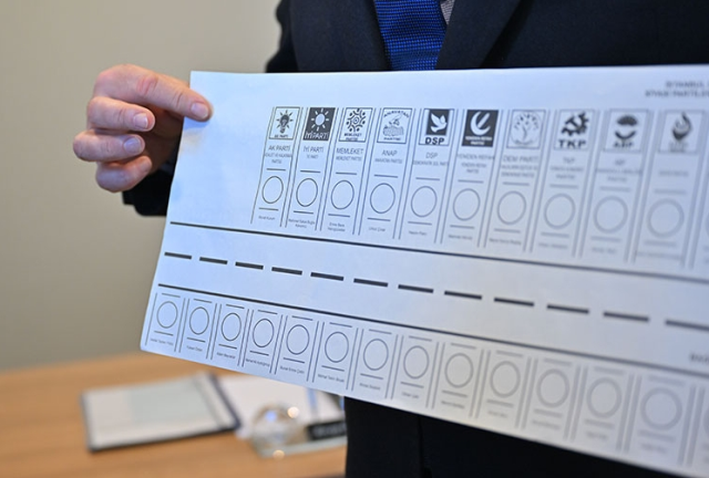 31 Mart Seçimleri'nde kaç oy kullanılacak? Oy pusulası renkleri neler, parti sıralaması nasıl?