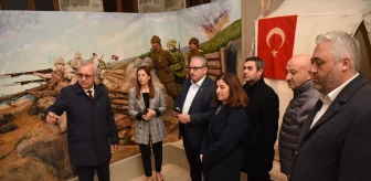 Eski TBMM Başkanı Mustafa Şentop, Keşan Kent Müzesi'ni ziyaret etti
