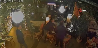 Eylem Tok'un oğluyla kafede buluştuğu anlar kamerada