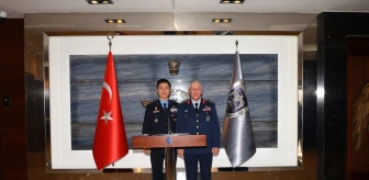 Hava Kuvvetleri Komutanı Orgeneral Ziya Cemal Kadıoğlu, Kore Cumhuriyeti Hava Kuvvetleri Komutanı Orgeneral Lee Youngsu ile bir araya geldi