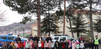 Havza Anaokulu Öğrencileri Çanakkale Zaferi ve Şehitleri Anma Günü İçin Jandarma Komutanlığını Ziyaret Etti
