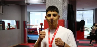Tekirdağ'da Kick Boks Şampiyonu Resul Aras İkinci Dünya Şampiyonluğu İçin Çalışıyor