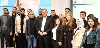AK Parti Diyarbakır Büyükşehir Belediye Başkan Adayı Mehmet Halis Bilden, Dicle Üniversitesi öğrencileriyle buluştu