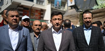 Cumhur İttifakı İzmir adayı Dağ, Torbalı'da esnafı ziyaret etti