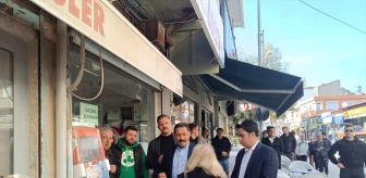 Hatay Valisi Mustafa Masatlı, Samandağ ilçesinde esnafı ziyaret etti